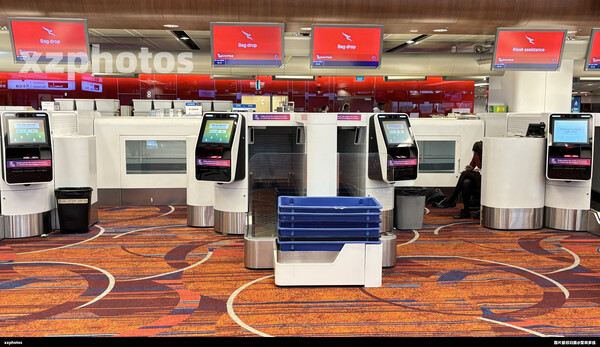 樟宜机场值机柜台