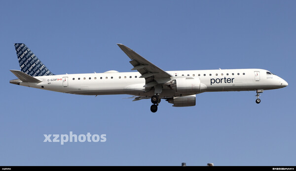 porter航空的E190