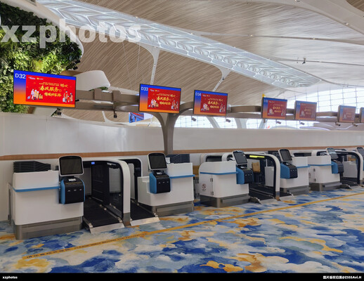 广州白云T2D32-D37值机柜台