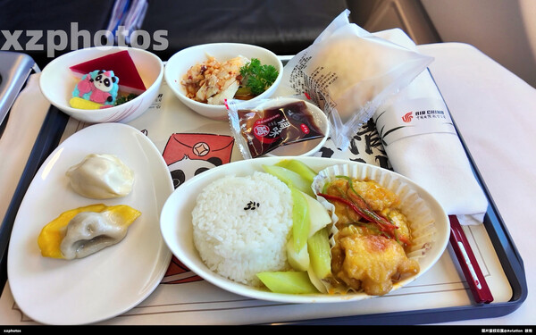 CA1761 杭州﹣重庆 商务舱餐食