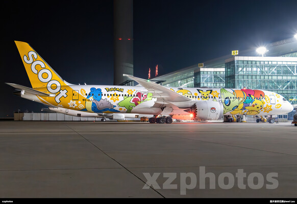 9V-OJJ酷航皮卡丘