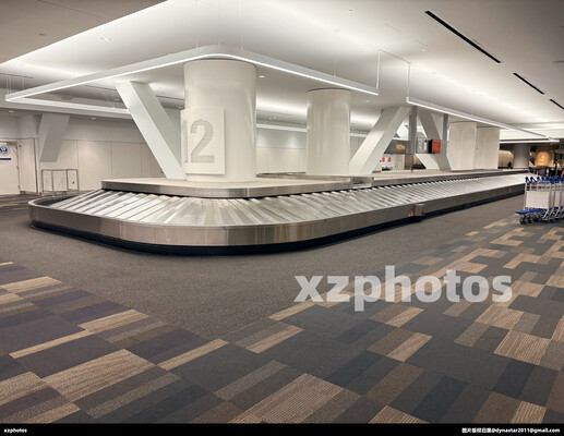 旧金山机场  国际到达  行李转盘