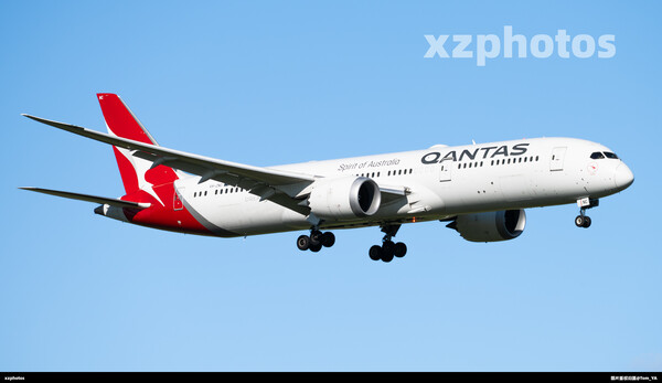 澳洲航空 789 VH-ZNC 降落奥克兰机场