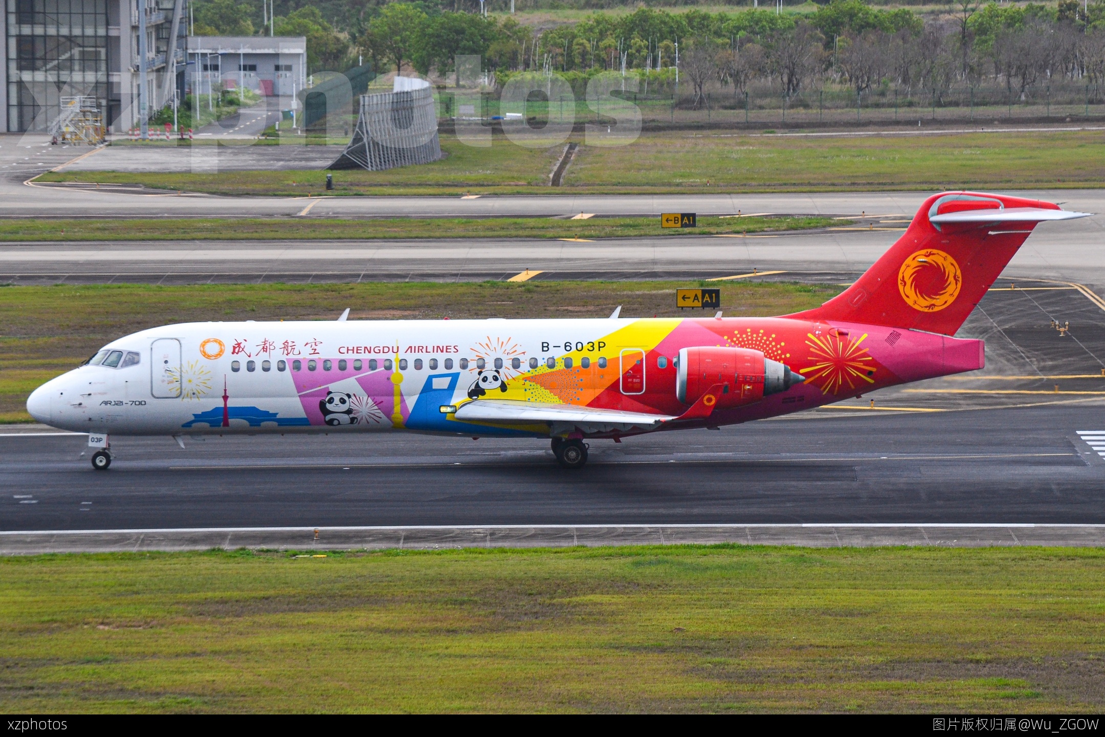 成都航空中国梦彩绘
