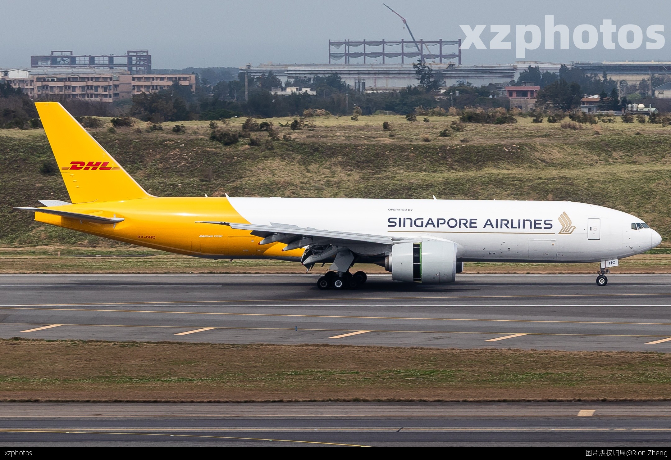 新加坡货运航空X中外运敦豪77F
