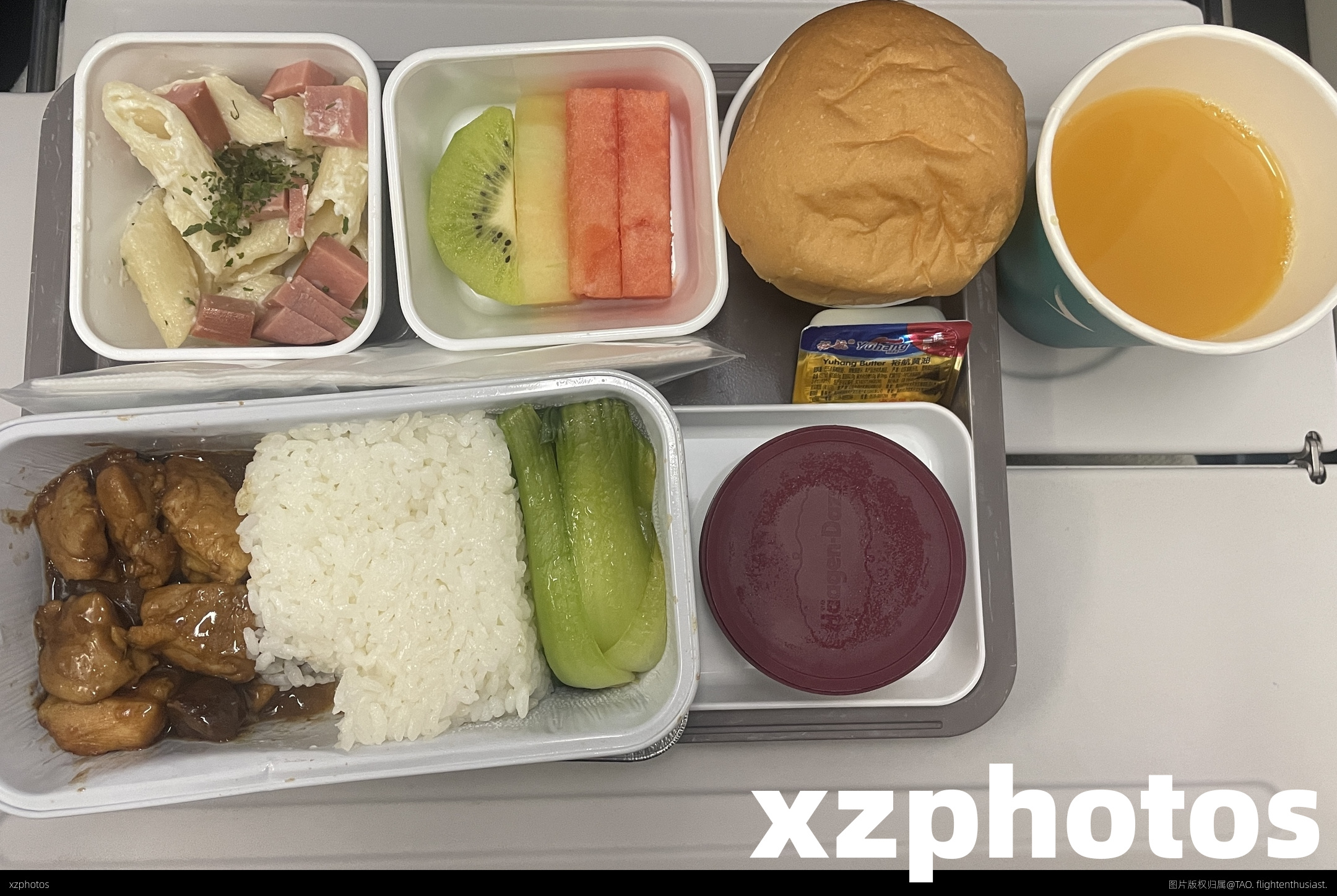 国泰航空丰盛餐食