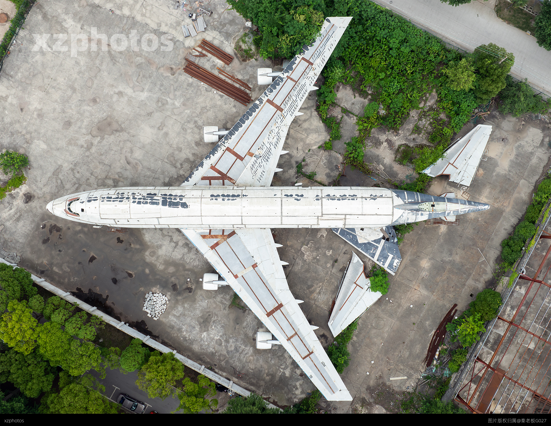 上海的747-100