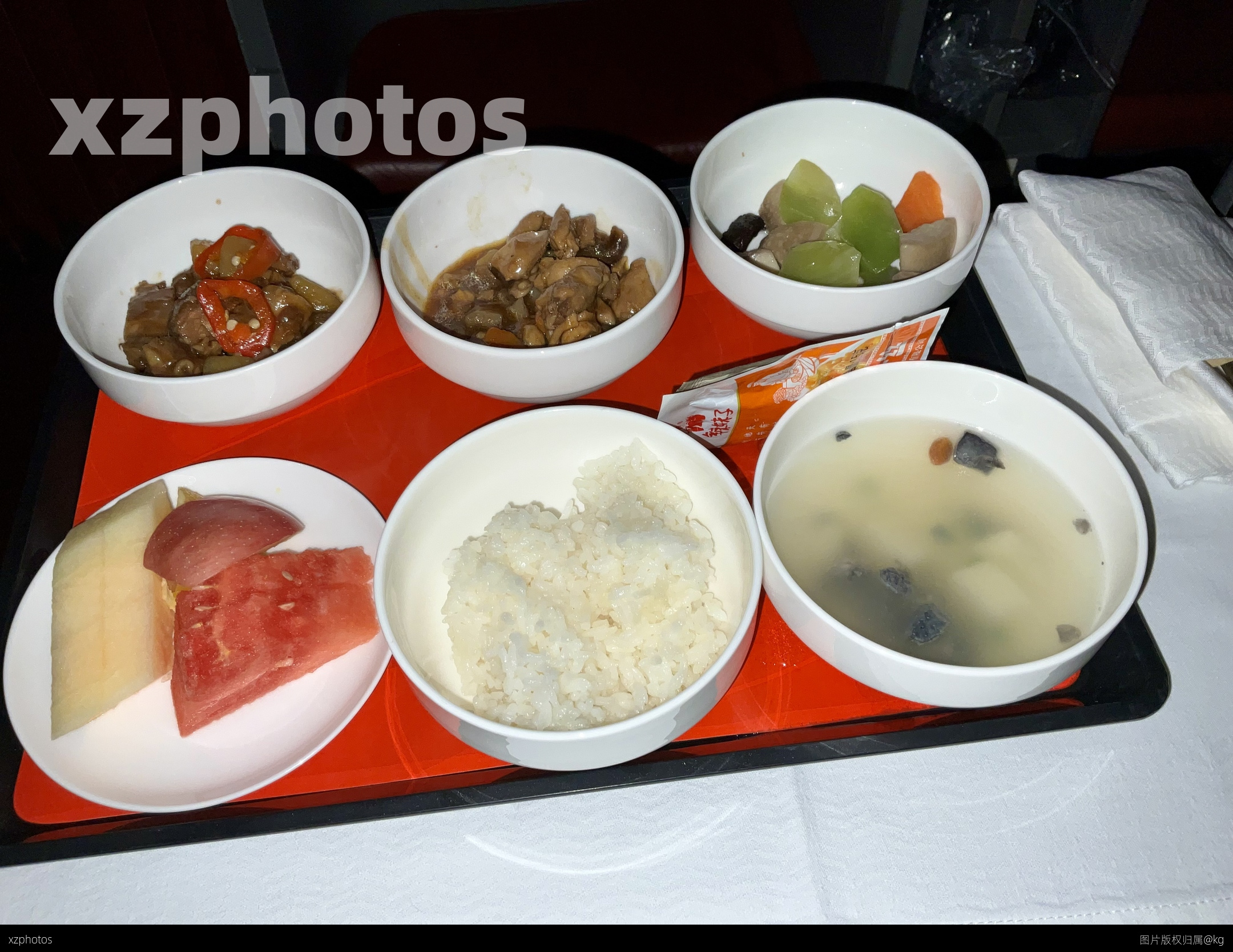 海航公务舱餐食
