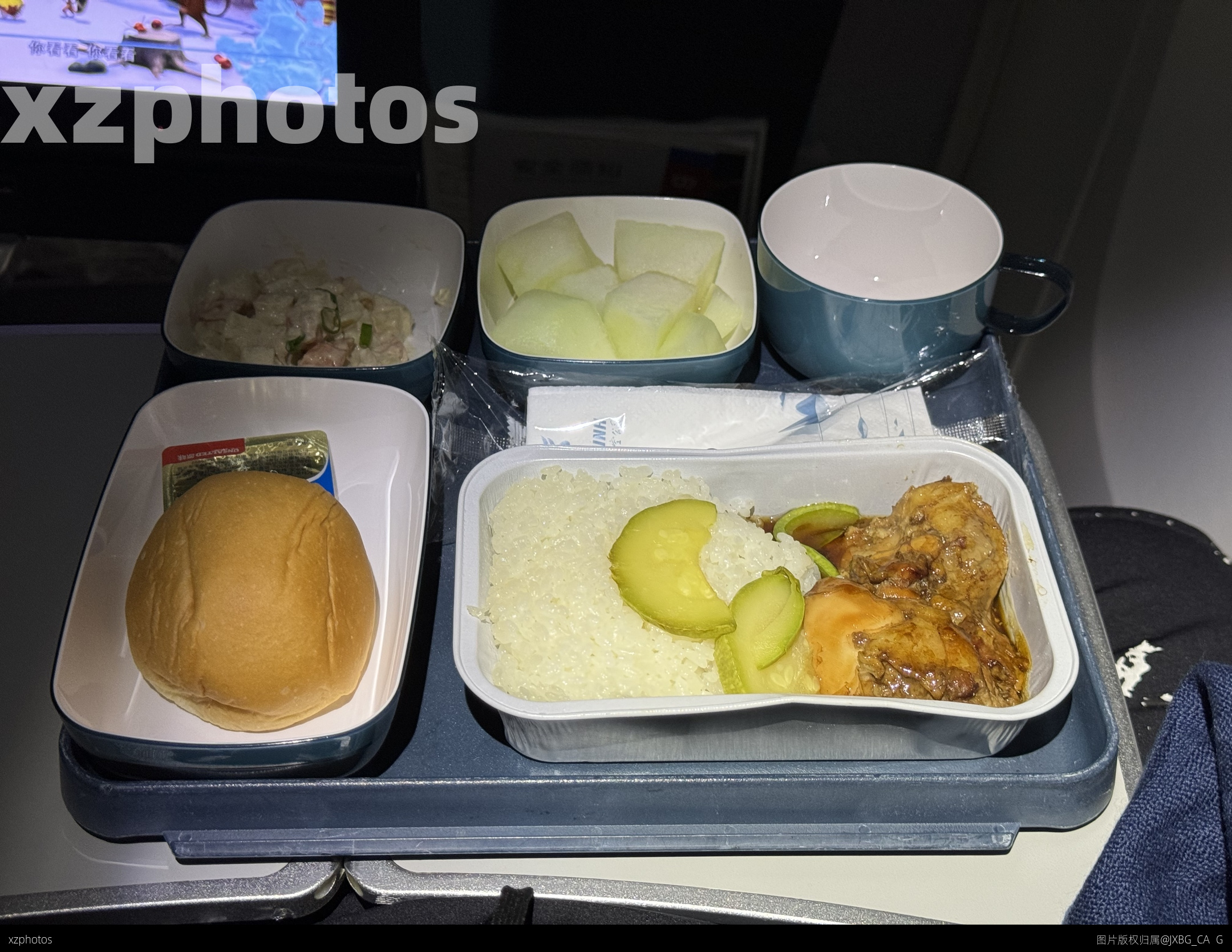 国航北京出港经济舱正餐