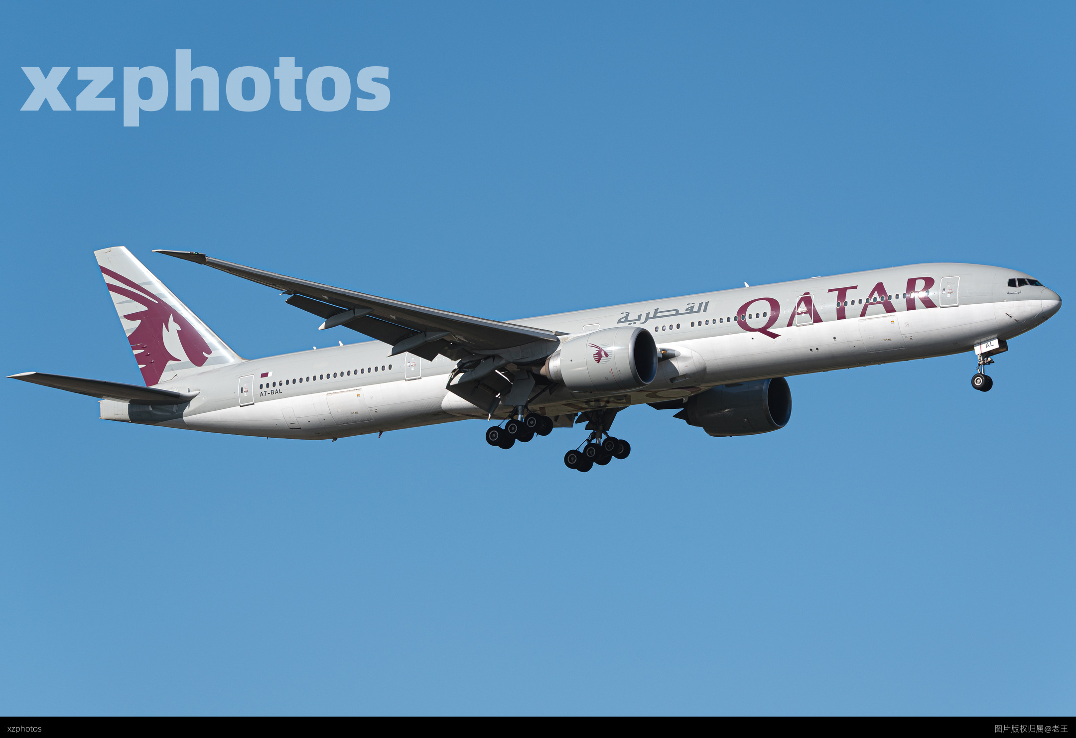 卡塔尔B777W