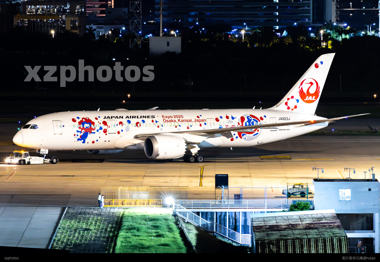 日本航空788/JA823J