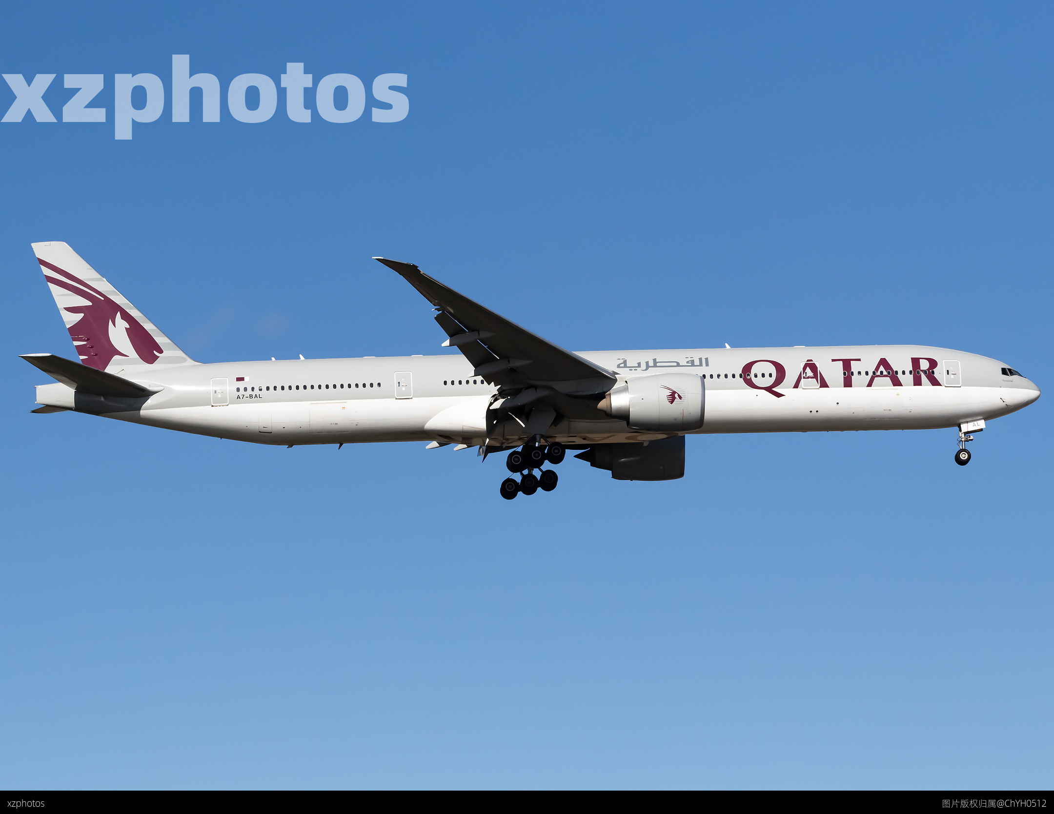 QATAR B777-300ER A7-BAL