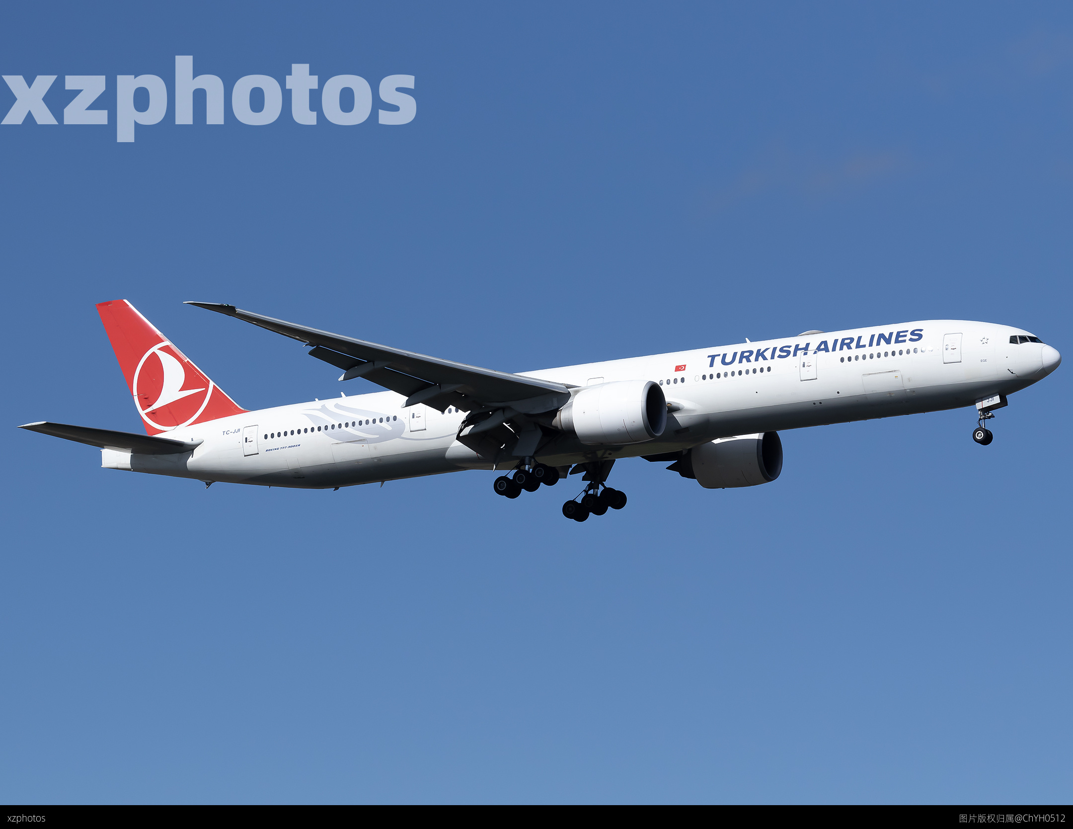 Turkish Airlines B777-300ER TC-JJI