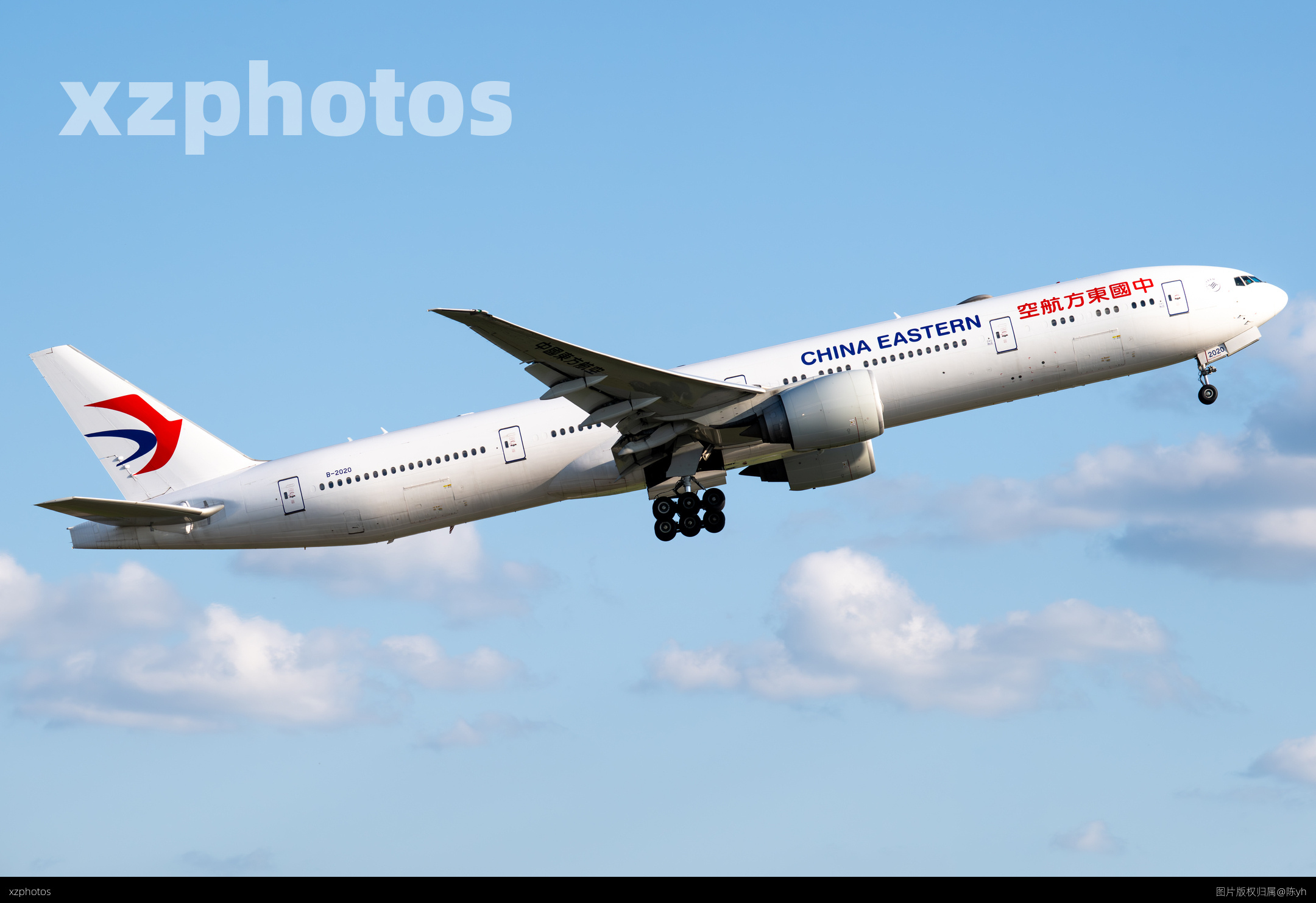 中国东方航空起飞