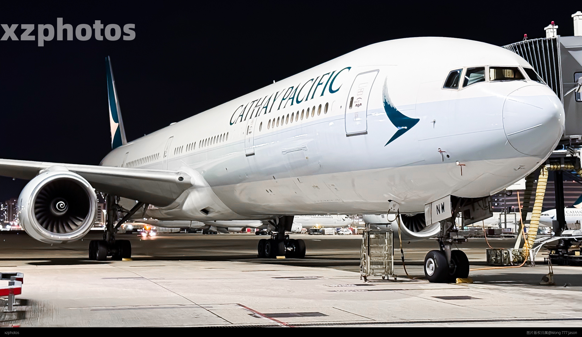 B-HNW（之前在札幌被撞的那一架）