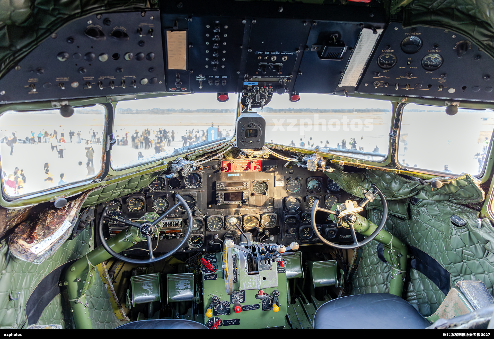 DC3驾驶舱