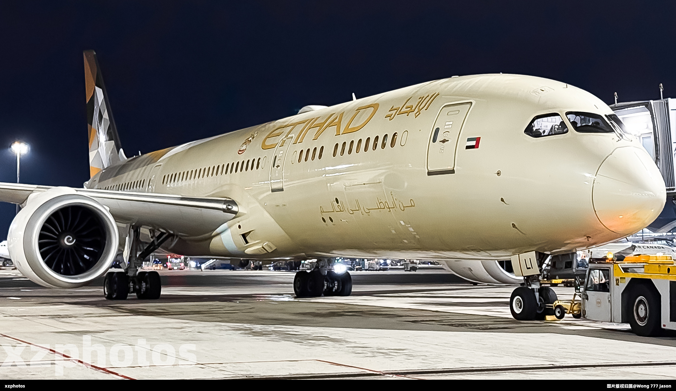 阿提哈德航空复航香港