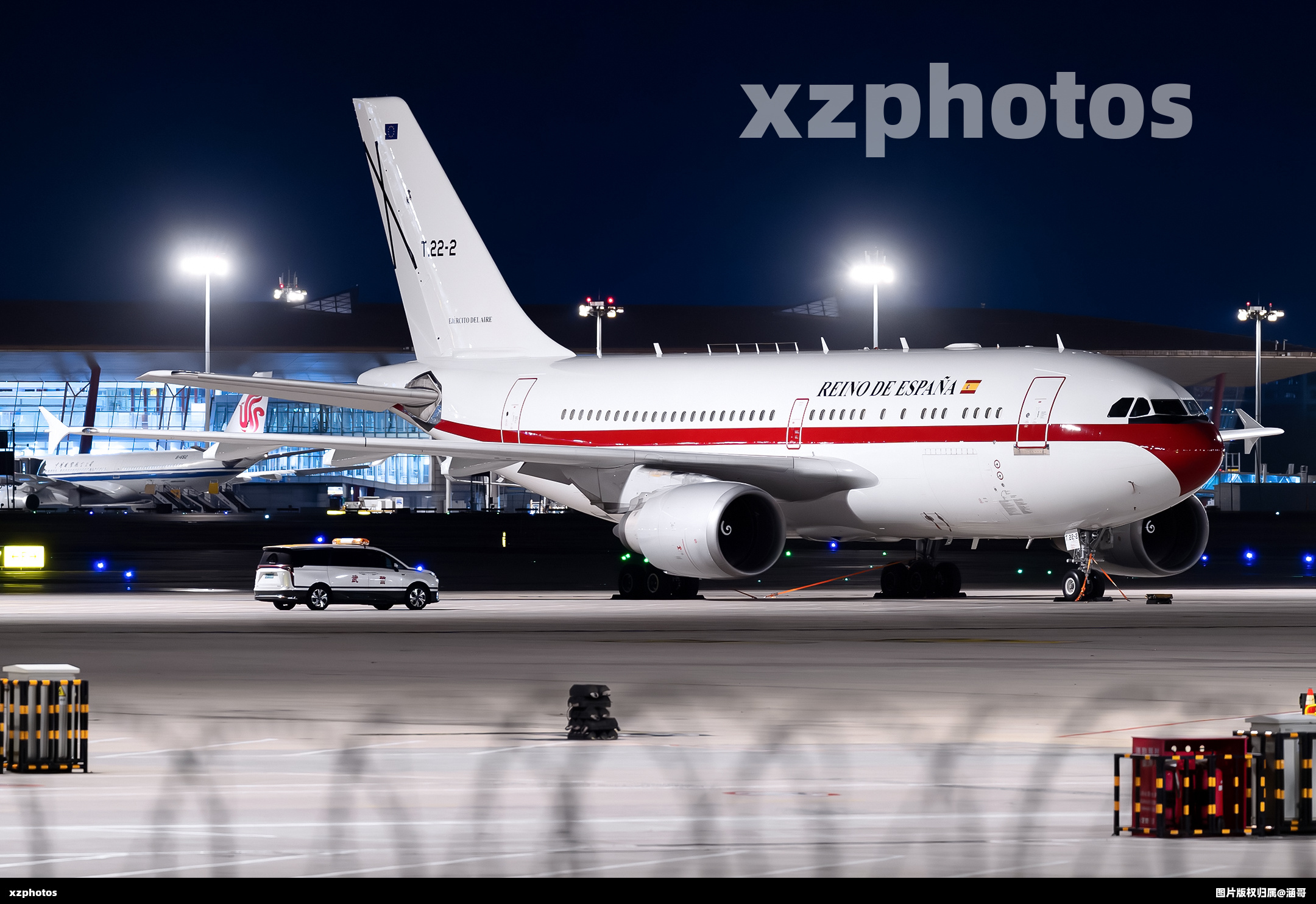 西班牙总理乘坐A310到访北京