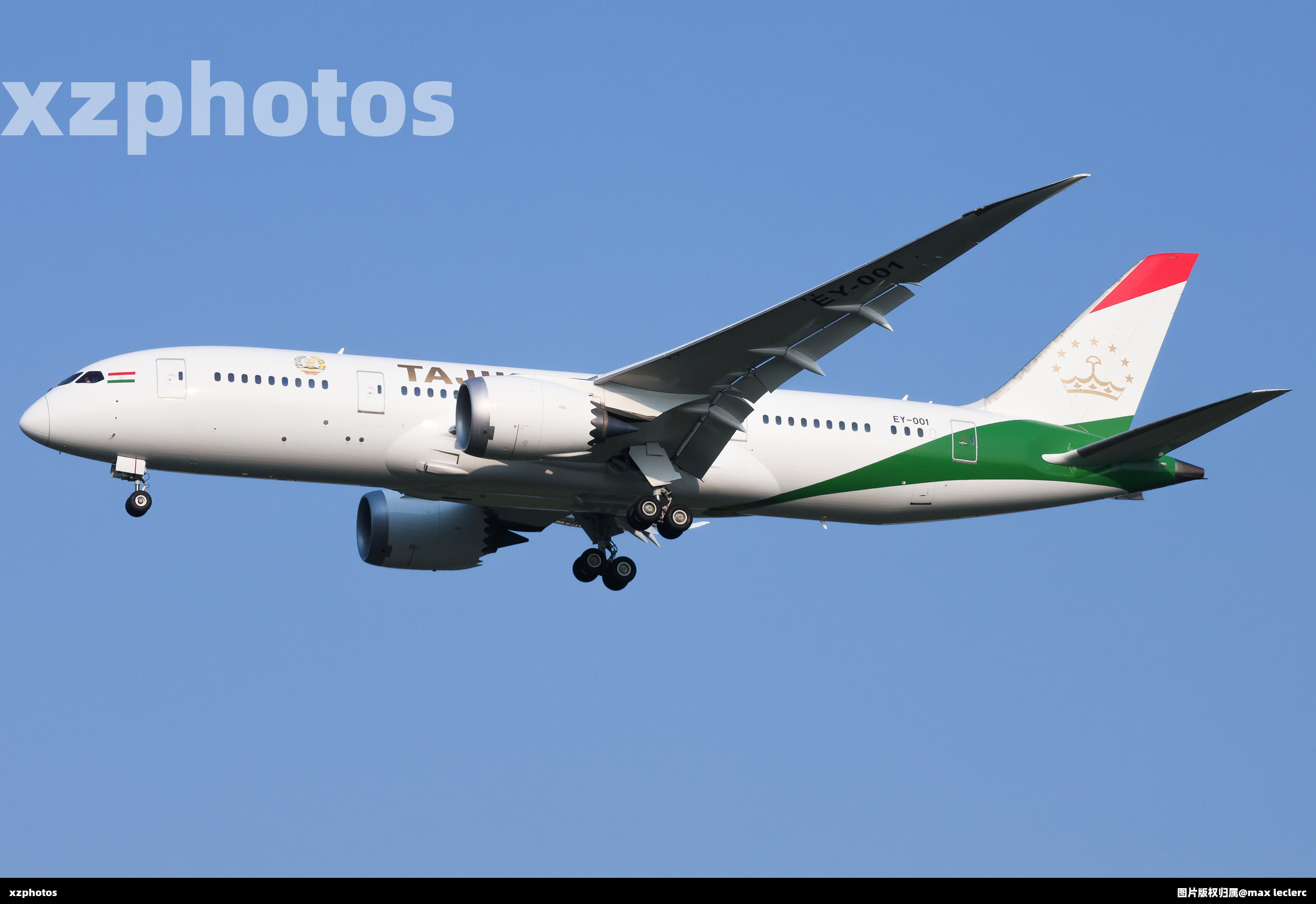 塔吉克斯坦专机