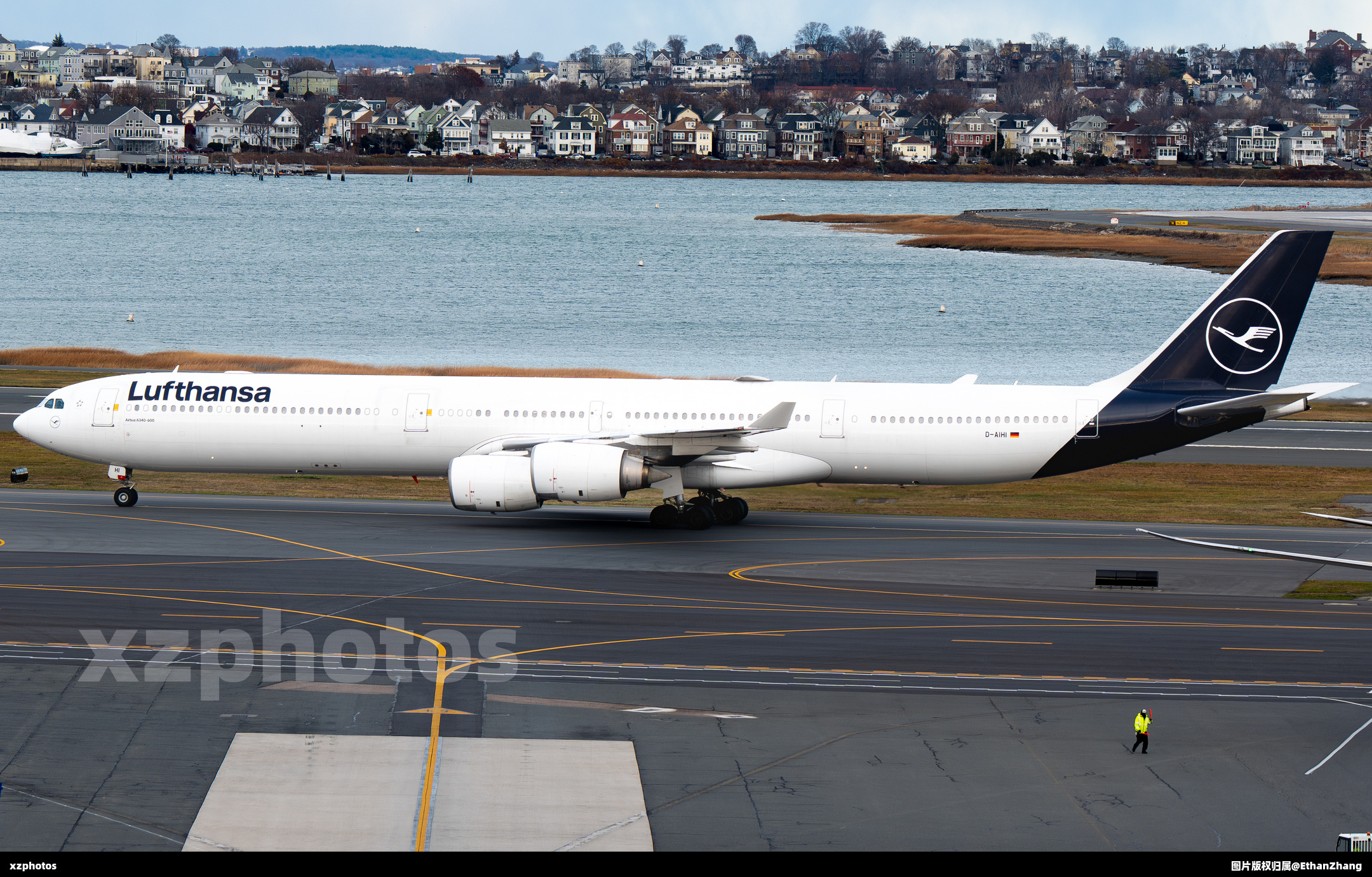 A340 波士顿滑行