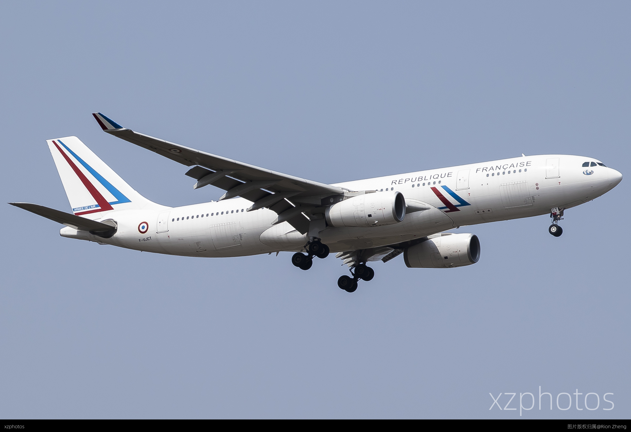 French Air Forcw A330MRTT Final Approaching In Guangzhou