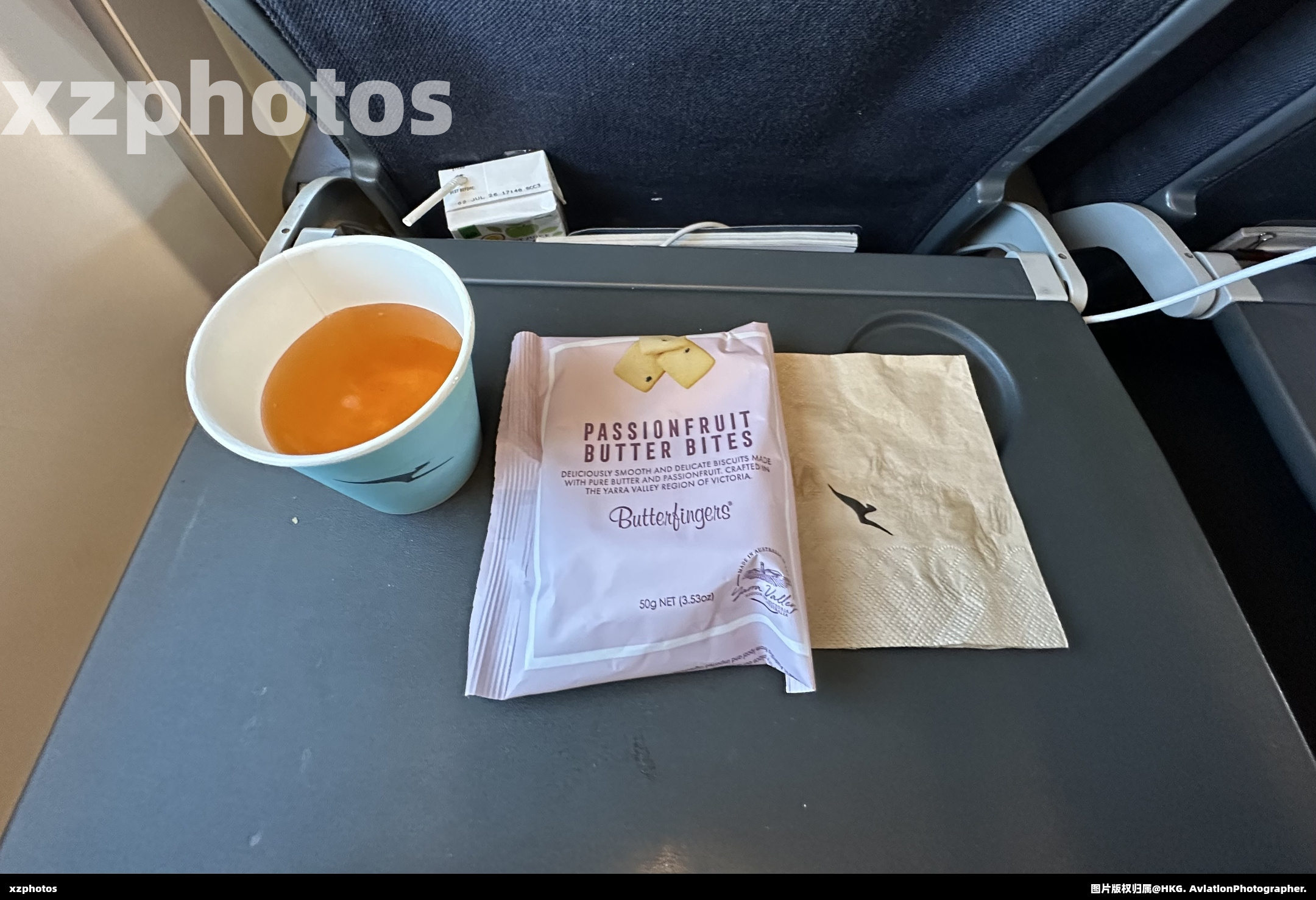 QF427 悉尼-墨尔本 经济舱餐食