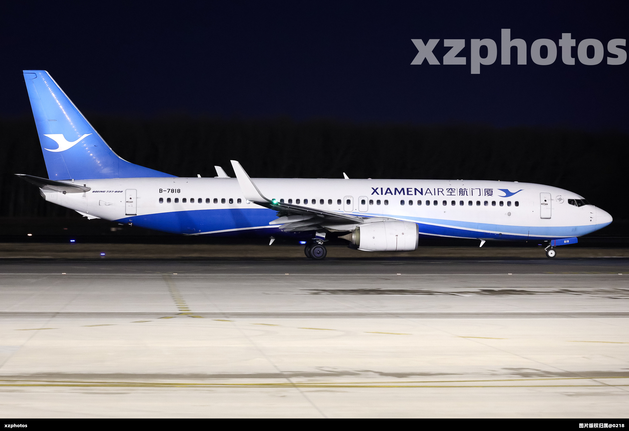 厦门737-800 B-7818