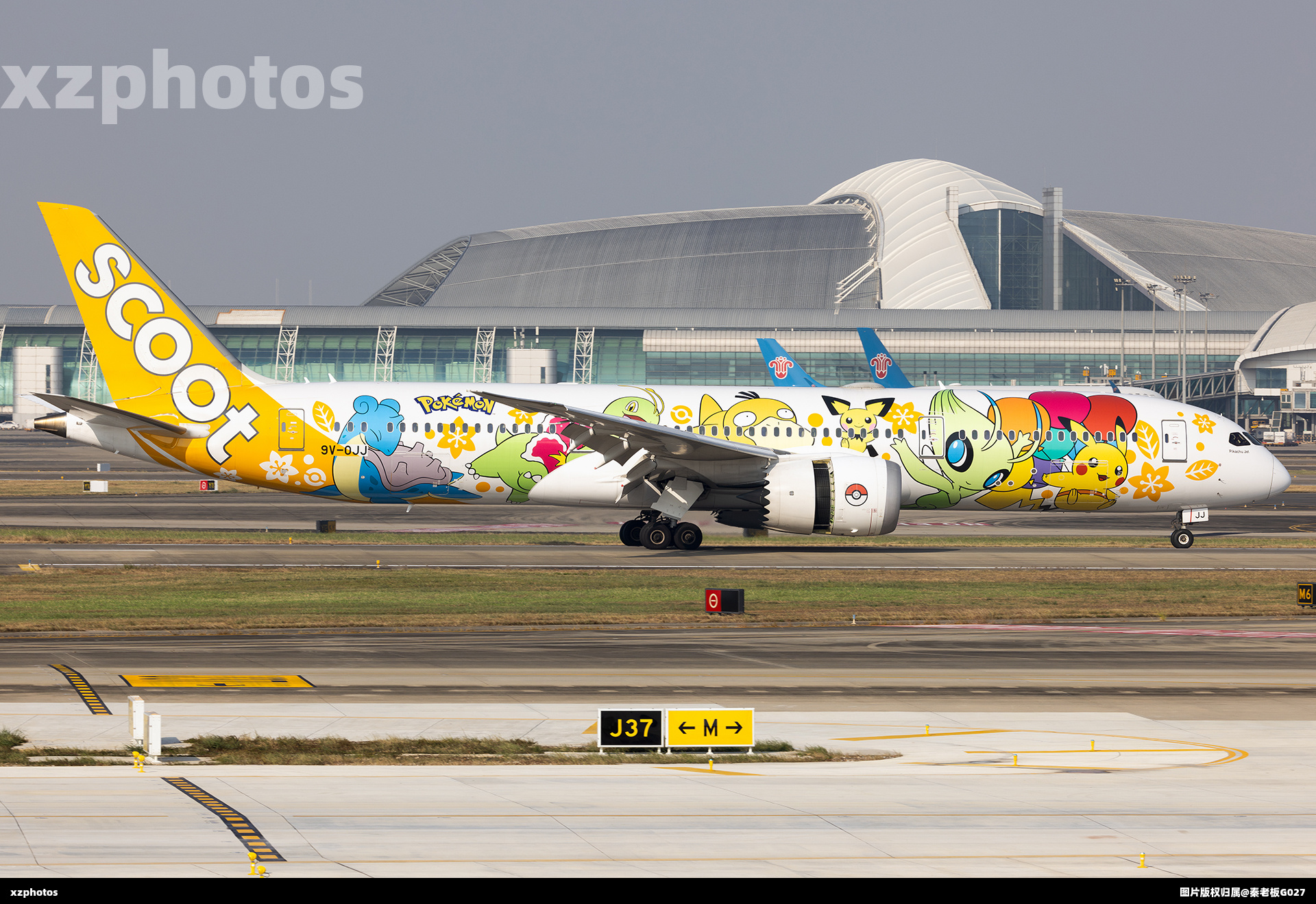 酷航皮卡丘789在白云