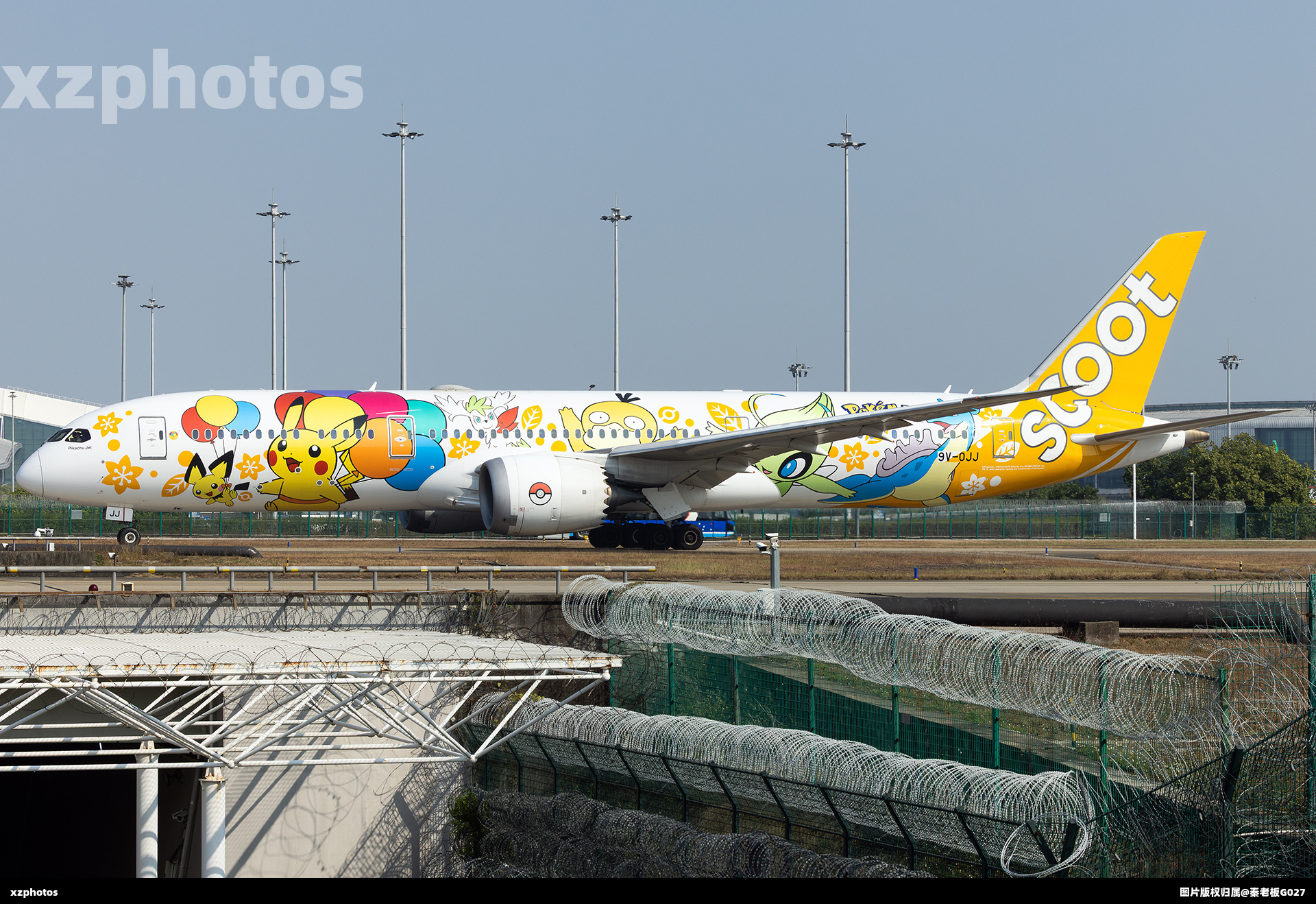 酷航皮卡丘789在白云