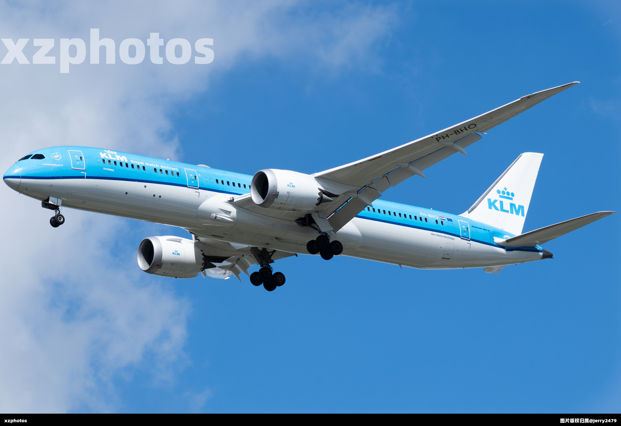 KLM789降落PVG