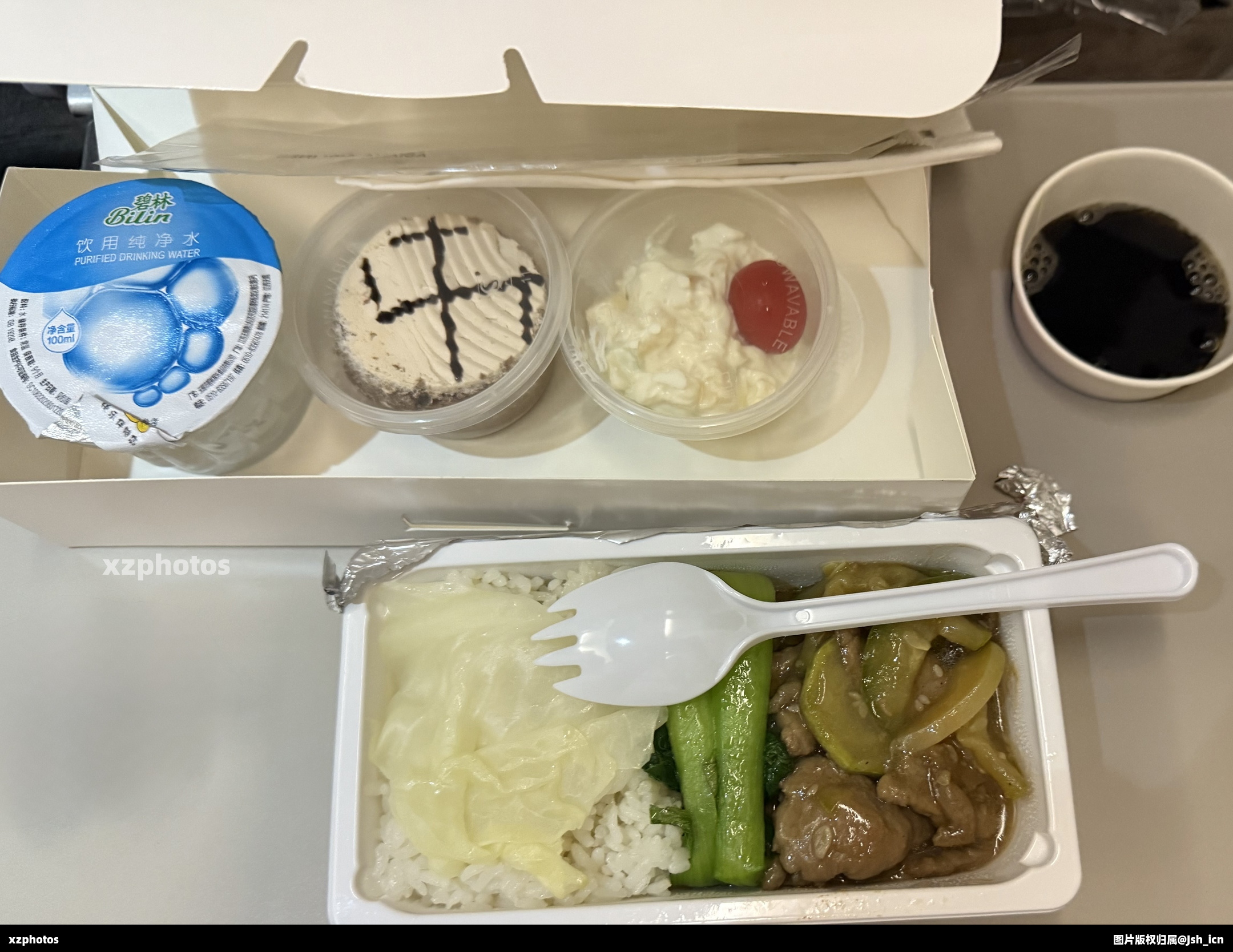 OZ363上海虹桥-首尔金浦 经济舱餐食