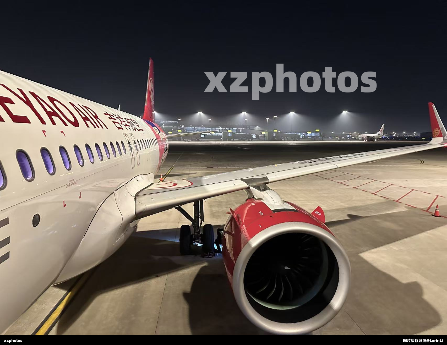 凌晨的浦东机场