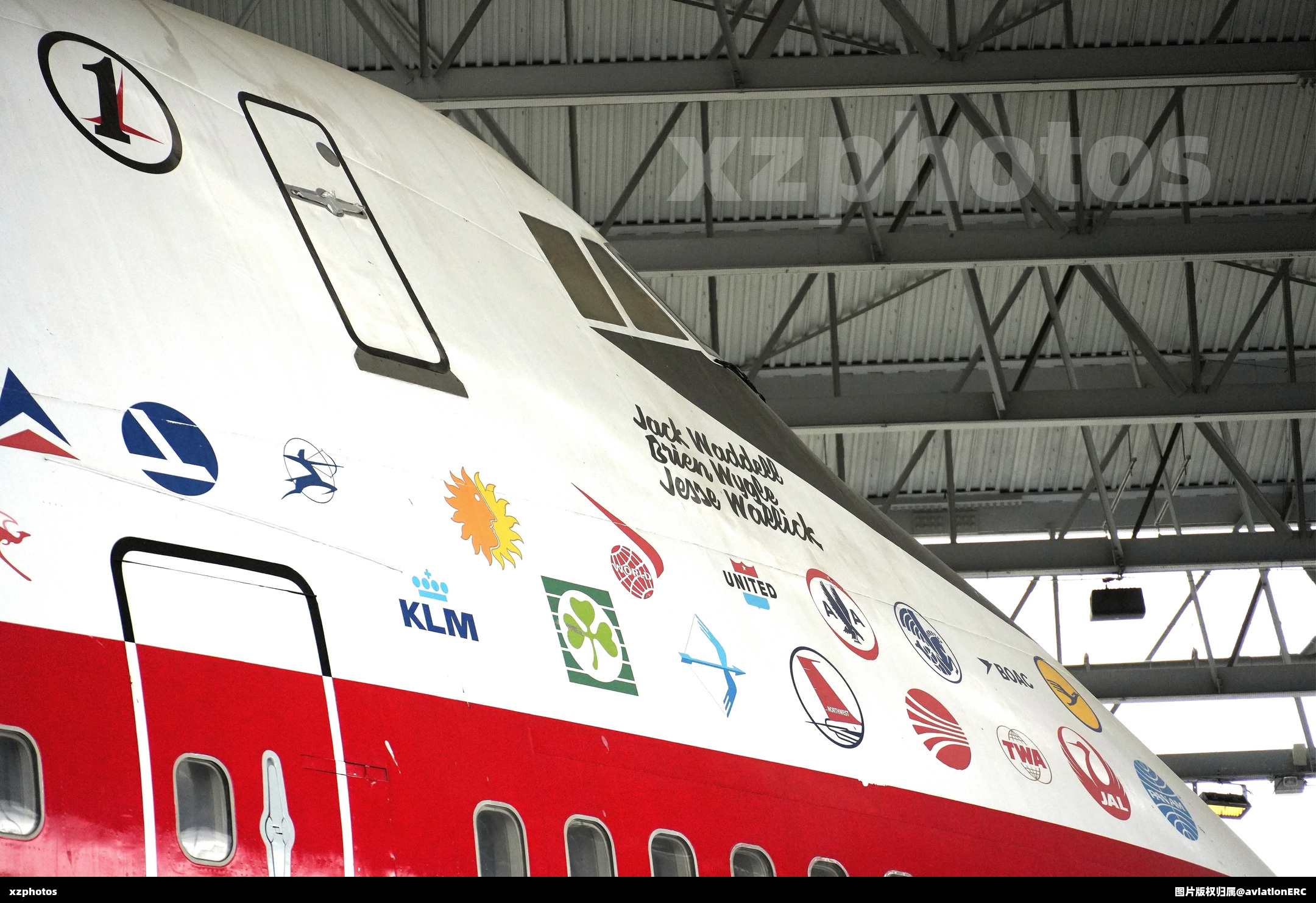 世界上第一架747