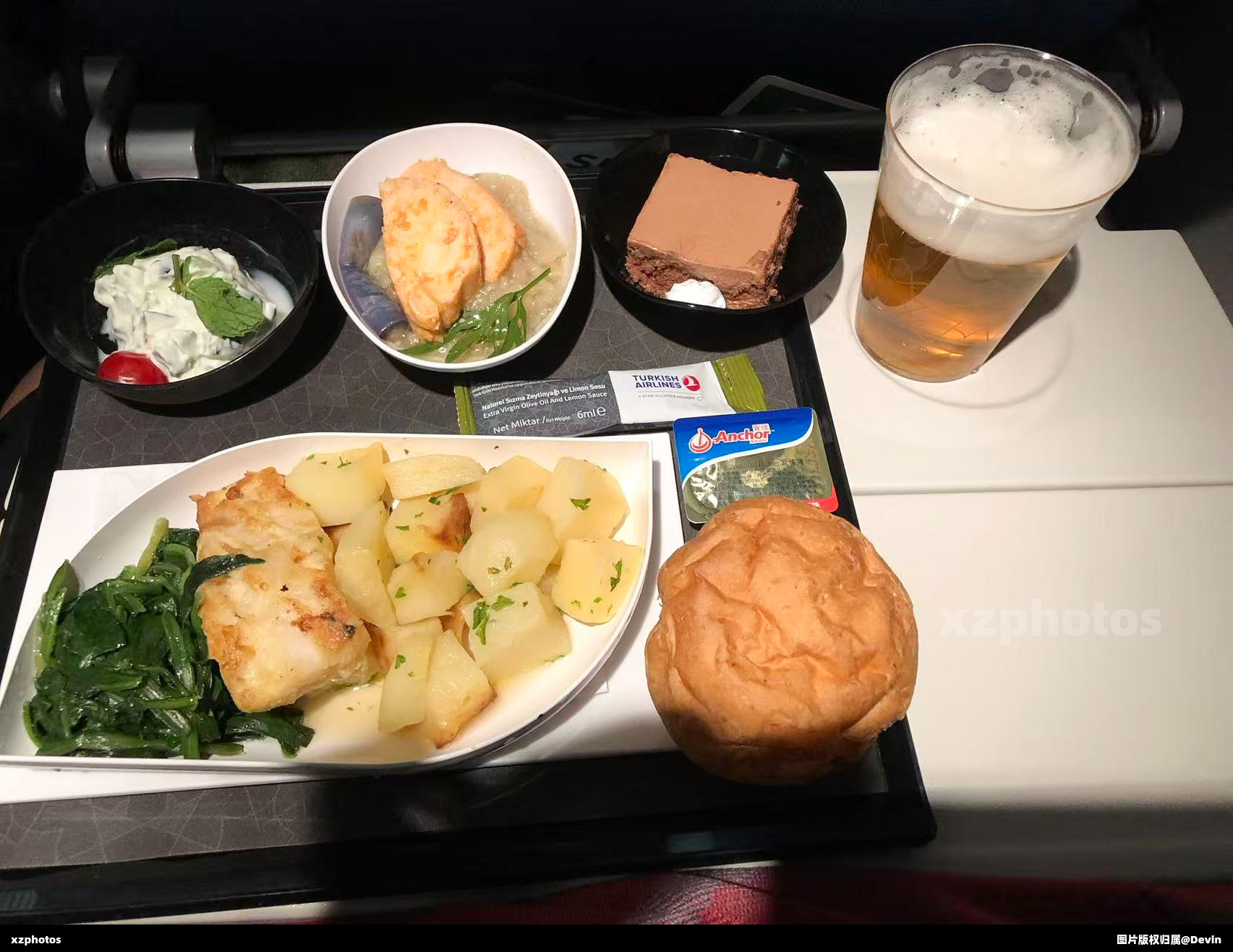 TK21北京首都-伊斯坦布尔超级经济舱餐食