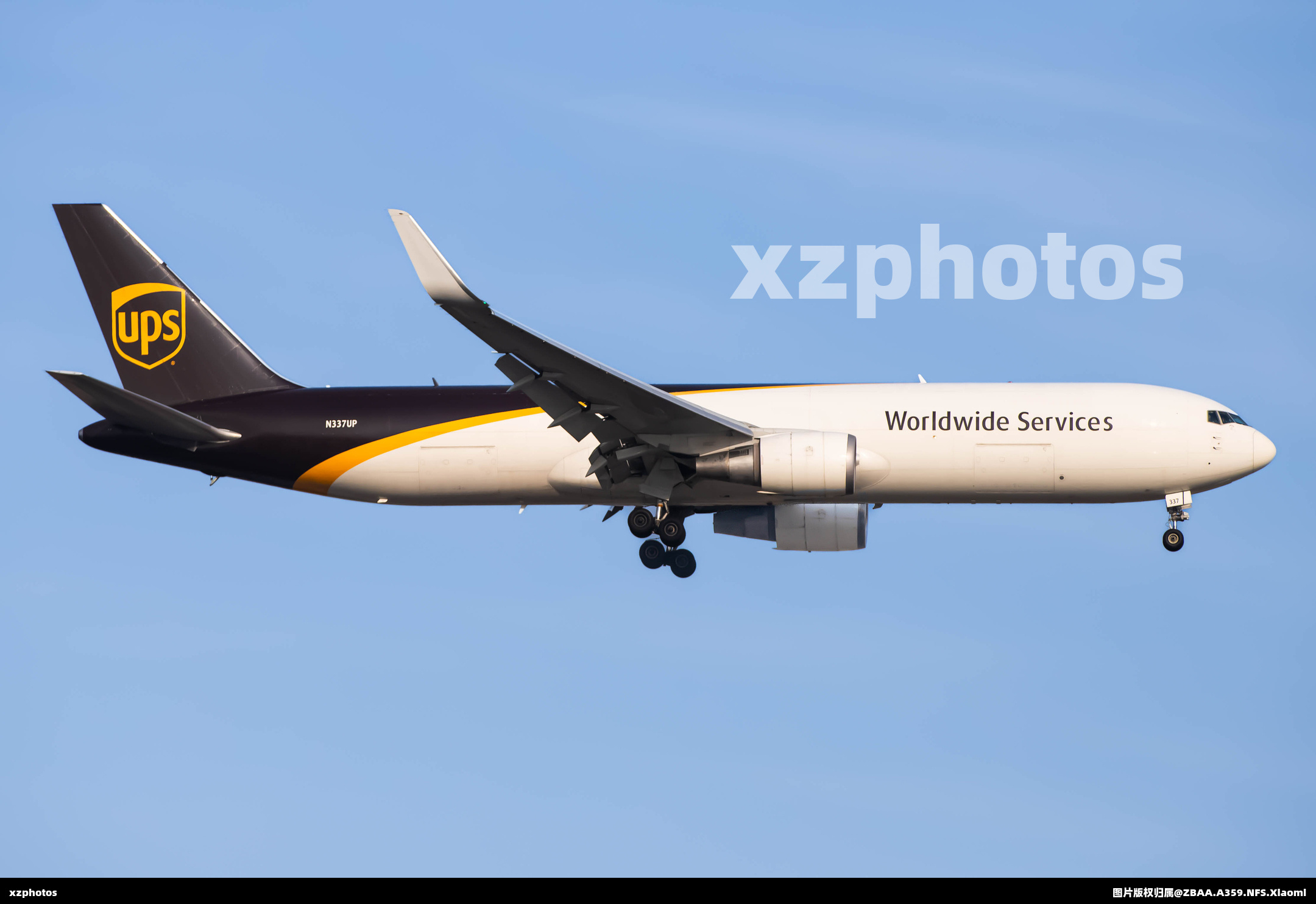 N337UP UPS货运航空 767-300ERF