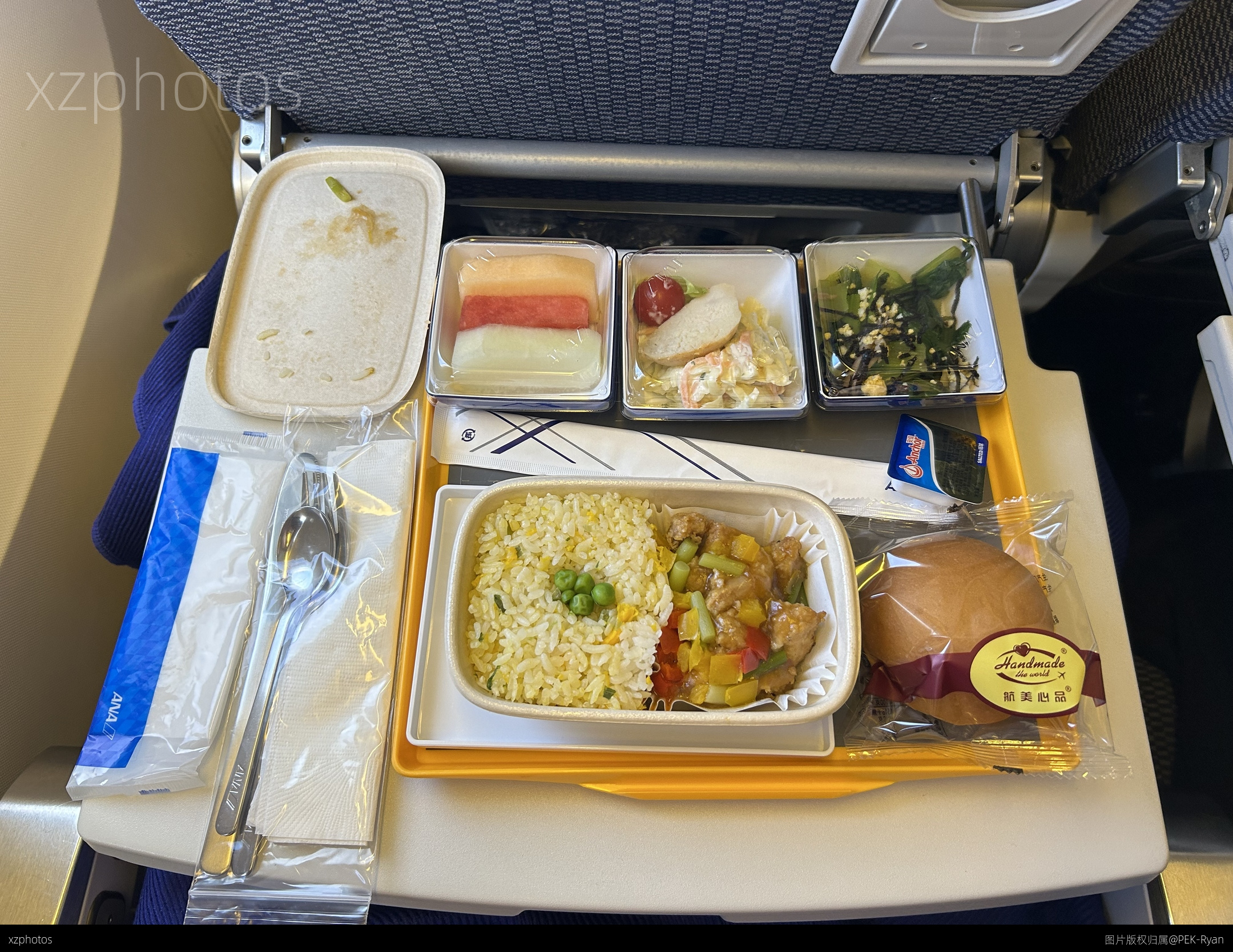 NH964 PEK-HND 经济舱餐食